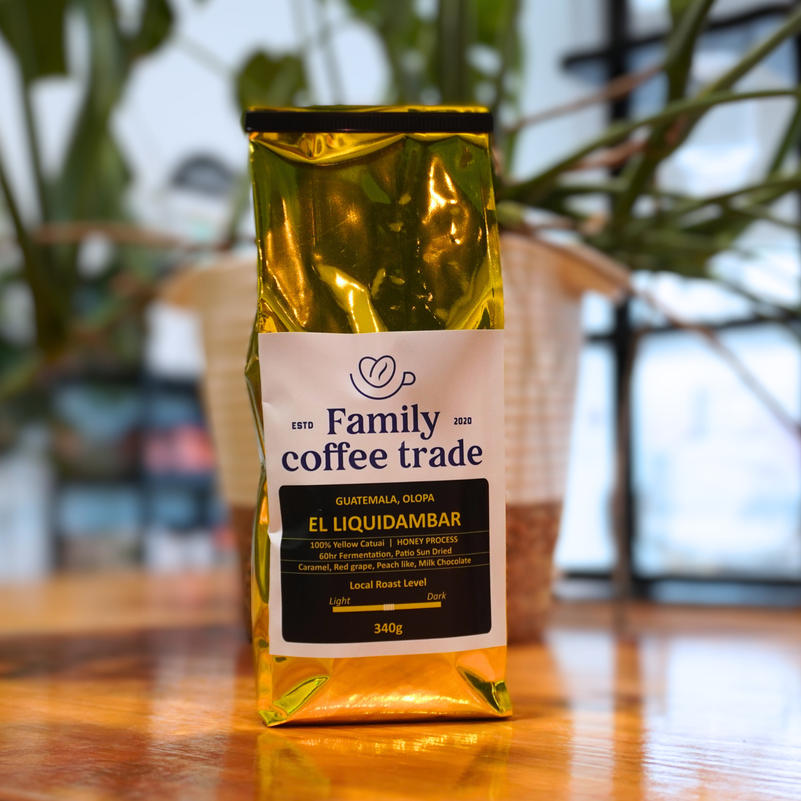 Family Coffee Trade El Liquidambar - Honey Processed Coffee Beans