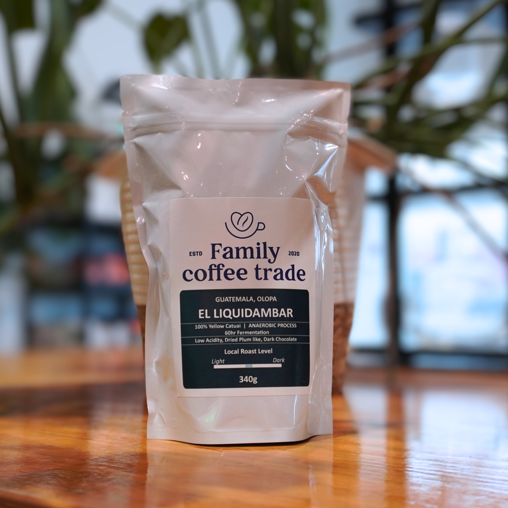 Family Coffee Trade El Liquidambar - Anaerobic Processed Coffee Beans