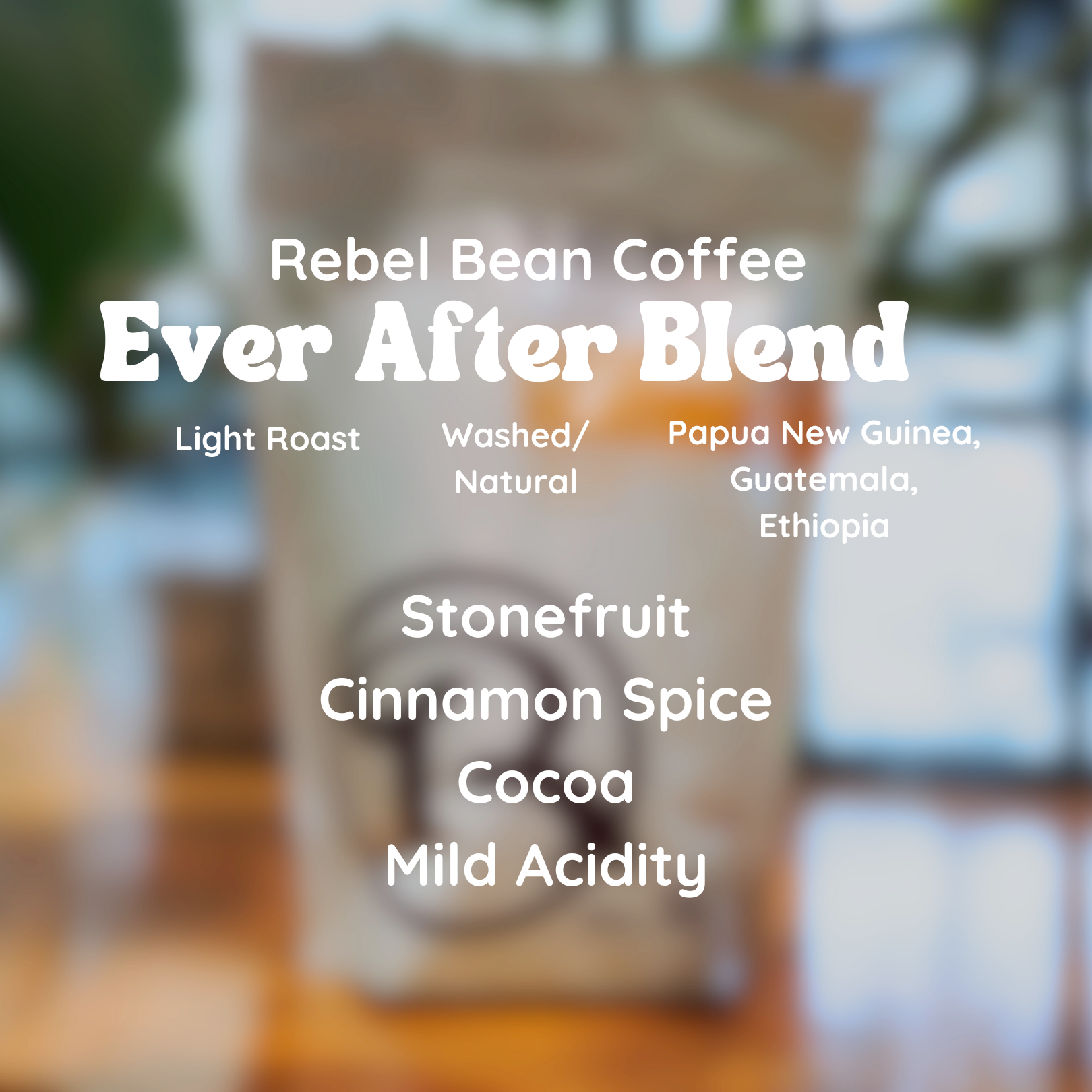 Rebel Bean Coffee Ever After Blend Coffee Beans