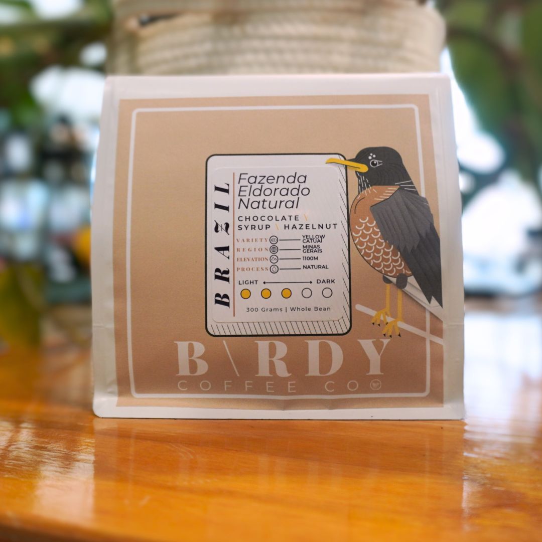 Birdy Coffee Co. Brazil Fazenda Eldorado Natural Coffee Beans