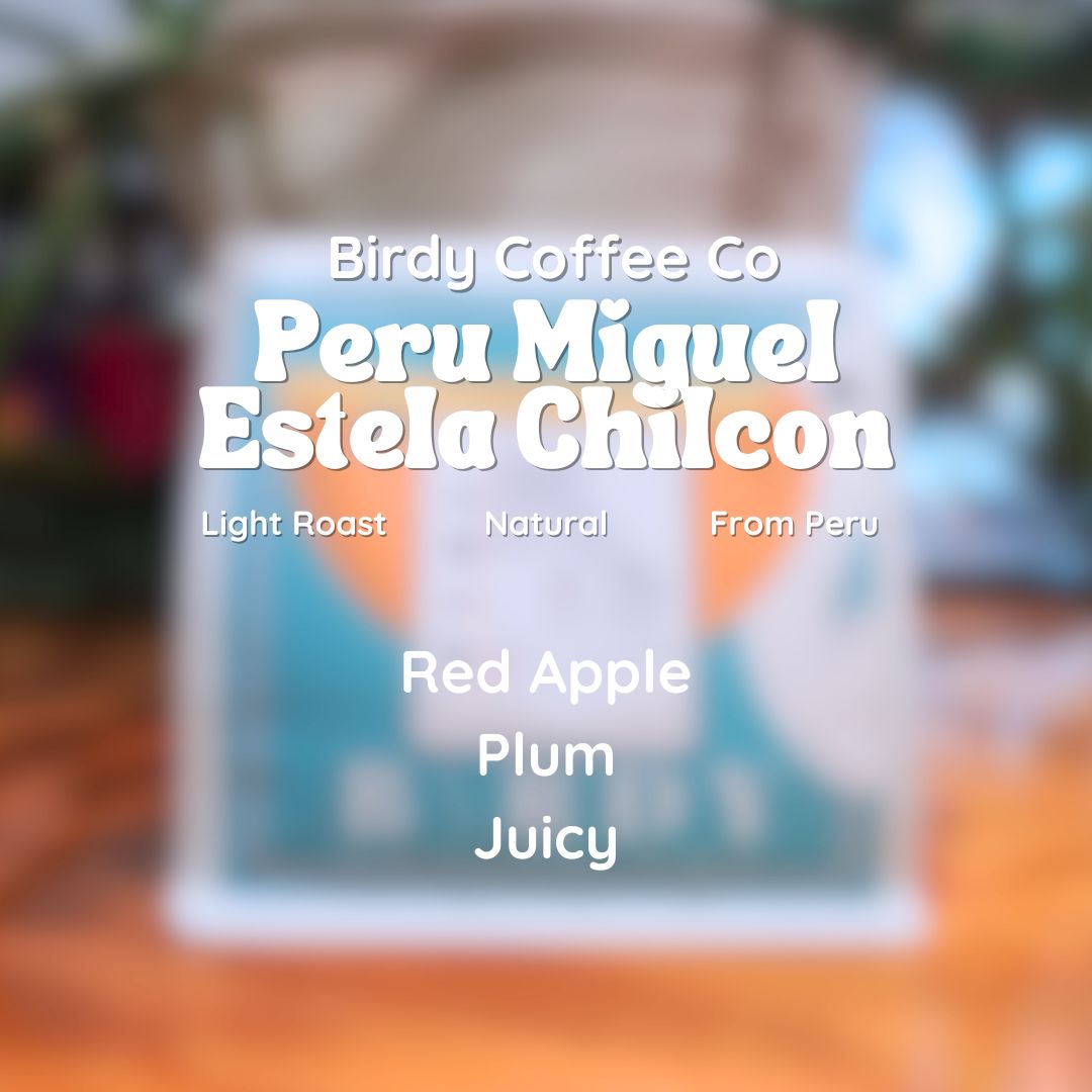 Birdy Coffee Co. Peru Miguel Estela Chilcon Coffee Beans