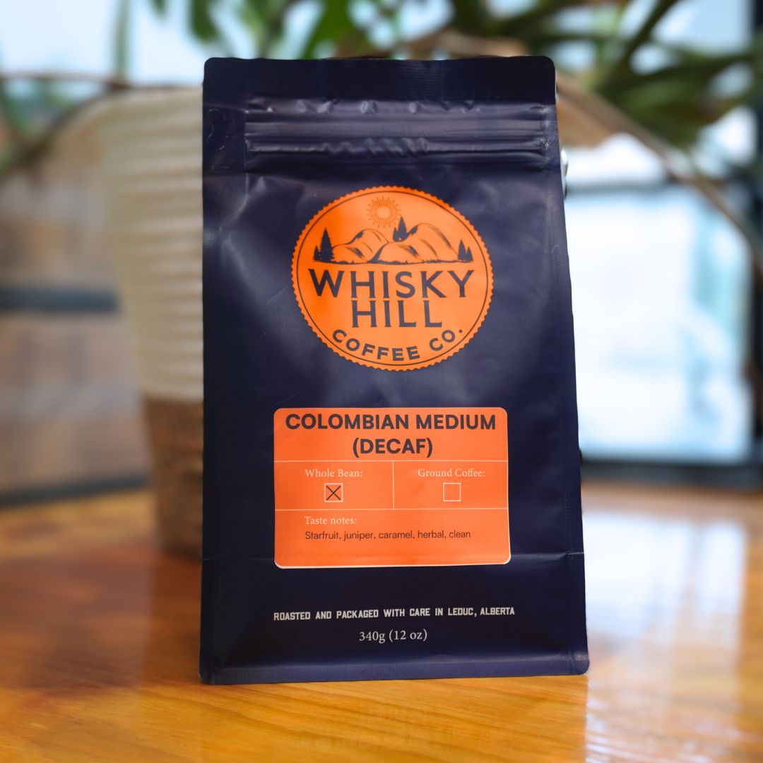 Whisky Hill Colombian Medium Decaf Coffee Beans