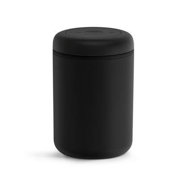 Fellow Atmos coffee vacuum canister in black 1.2L