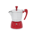 G.A.T. Moka Delizia Stovetop Espresso Maker 3 cup in red