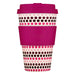 Pink Polka Ecoffee Cup - Coffee Addicts Canada