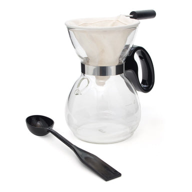 Yama Glass 18oz Coffee/Tea Sock Pot (CD5) - Coffee Addicts Canada