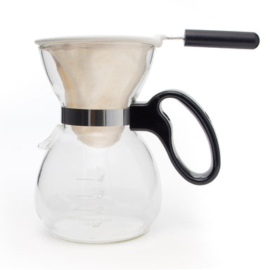Yama Glass 18oz Coffee/Tea Sock Pot (CD5) - Coffee Addicts Canada